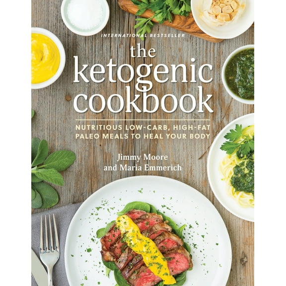 The Ketogenic Cookbook: Nutritious Low-Carb, High-Fat Paleo Meals to Heal Your Body, (Paperback)