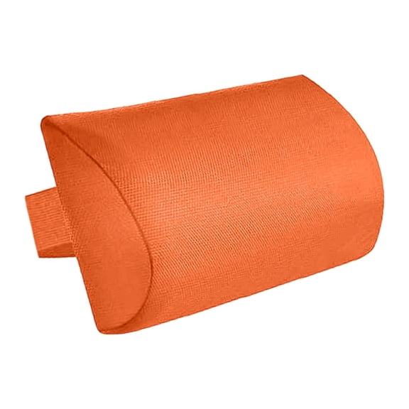 YWMJZEU Chaise Lounge Head Pillow Compact recliner Headrest Pillow with Strap for Office Orange Red