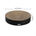 thumbnail image 6 of THE LICKER STORE Nelson 20.13" Modern Cardboard Round Bowl Cat Scratcher with Catnip, Ink, CSR1010H, 6 of 6