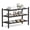 Black, variant on Bamboo 2-Tier Shoe Rack Stackable Shelf Storage Organizer for Entryway, Hallway and Closet, 27.2"x11"x13.2"