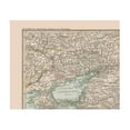 thumbnail image 3 of Historic Map - Russia Southwest - Stieler 1885 - 27.68 x 23 - Vintage Wall Art, 3 of 5