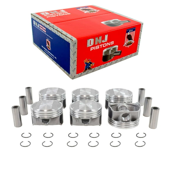 DNJ P4213 Piston Set Standard Size Fits Cars & Trucks 11-16 Ford F-150 Edge Explorer 3.5L DOHC