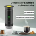 thumbnail image 2 of Multifuntional Portable Espresso Maker Intelligent Heating for Caplet and Coffee, 2 of 11