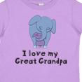 thumbnail image 4 of Inktastic I Love My Great Grandpa Elephant Boys or Girls Toddler T-Shirt, 4 of 5