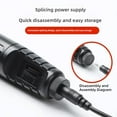 thumbnail image 3 of Electric Coffee Grinder for Home - Adjustable Speed, 6 Grinding Heads, Multiple Colors, 3 of 9