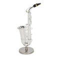 thumbnail image 2 of Ornement de Saxophone Alto, Modèle de Saxophone Exquis Décoratif avec Base de Boîte pour Bureau, 2 of 8