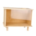 thumbnail image 2 of Almencla Hamster Digging Box Wooden Hideout for Dwarf Hamsters Lemmings Small Animals Large, 2 of 8