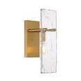 thumbnail image 2 of Genry 1-Light Wall Sconce in Warm Brass, 2 of 3