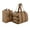 Brown, variant on WAYNE'S DOG Canvas Shooting Rest Bags Set , Rest Front & Rear Support Sandbag Stand Holders