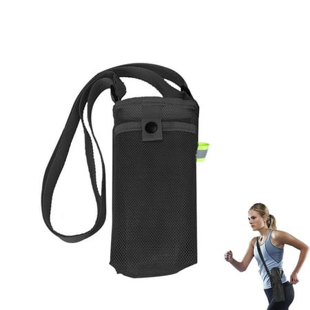 

Kafei Sports Water Bottles Pouch Bag Cross Body Water Bottle Sling Foldable Lightweight Mesh Water Bottle Sleeve Carrying Pouch Bag for Hiking Cycling Fitness bearable