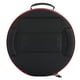 thumbnail image 1 of Bolsa de almacenamiento de anillos de fitness EVA negra y roja, bolso de mano de viaje portátil tipo mensajero para Switch, 1 of 5