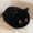 A001- A, variant on Plush Cat Toy, Cute Dark Brown, 1 Piece, Soft Cuddly Pillow for Snuggling and Home Decoration