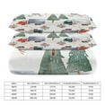 thumbnail image 3 of Christmas Train Cedar Tree Bedding Set with Zipper Closure for Girls & Boys, 3 of 6