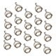 thumbnail image 3 of Houderco 20Ud Conjunto De Charms Colgantes De Aleación Plateada Para Manualidades En Joyería, 3 of 8