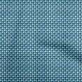 thumbnail image 1 of oneOone Cotton Poplin Twill Medium Blue Fabric Geometric Fabric For Sewing Printed Craft Fabric By The Yard 56 Inch Wide, 1 of 5