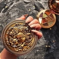 thumbnail image 2 of Paleta de sombras de ojos HUOGUO Lucky Coin Sunrise Nude Matte x9, 2 of 5