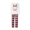 thumbnail image 1 of Seyurigaoka Family Matching Christmas Pajamas Outfit , Printed Pattern Tops and Pants, 1 of 9