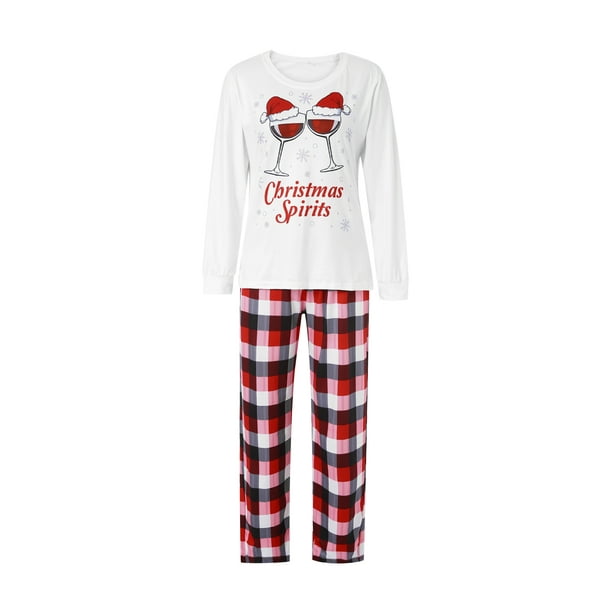 Wine christmas pajamas best sale