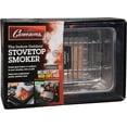 thumbnail image 5 of Camerons Indoor Outdoor Stovetop Smoker - Stainless Steel Barbecue Smoker Box w/Oak Wood Chips & Recipes - Works On Any Stovetop or BBQ Grill for Smoking Meats - Grilling Gift, 5 of 6