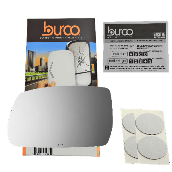 Fits 10-15 Hy Tucson Left Driver Mirror Glass Lens w/Adhesive USA