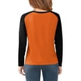 thumbnail image 6 of Grblisyd Halloween Girls Raglan Long Sleeve T Shirts Kids Fall Tops Crewneck Ghost Print Tees 10-12Y, 6 of 6