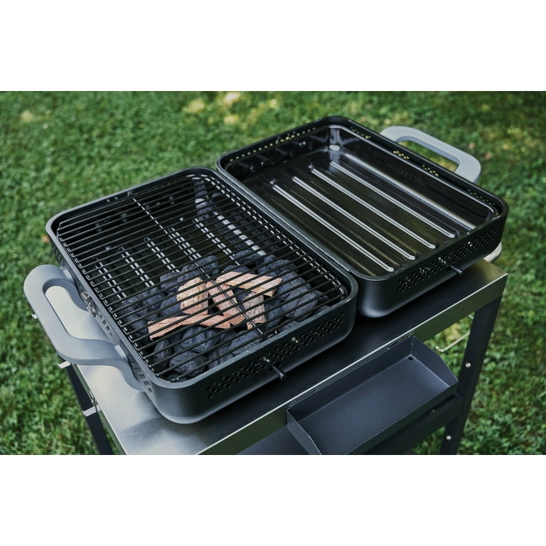 Free Shipping! Expert Grill Portable Charcoal Grill Smoker with