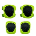 thumbnail image 3 of Kit Junior Infantil Gospel Casco Coderas Rodillera Dinosaurio Verde, 3 of 4