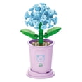 thumbnail image 2 of Adornos de flores de la suerte del zodíaco Planta en maceta Modelo Bloques de construcción Juguetes Ensamblaje Gif, 2 of 2
