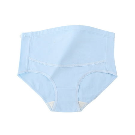 Wdfiry Maternity Underwear Over Bump High Waist Full Coverage Pregnancy Panties Belly Support Maternity Clothes for Women Plus Size Maternity Panties