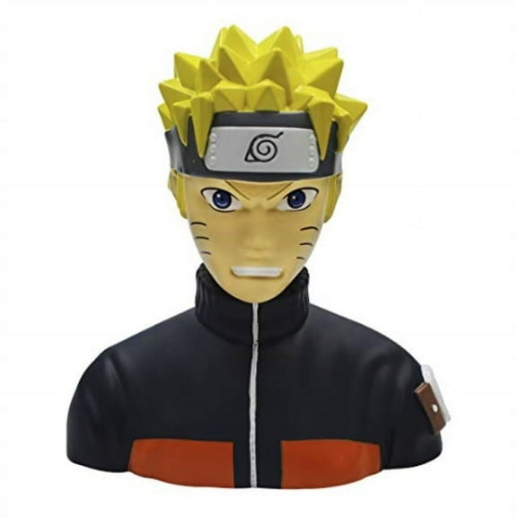 ABYstyle Naruto Shippuden 3D PVC Coin Bank – Lightweight Multicolor Collectible Piggy Bank for Coins & Cash – Anime Home & Office Decor