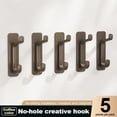 thumbnail image 6 of Bathroom door hook organizer rack, multi-functional adhesive hook, hanging hook, no drilling required, bedroom storage rack, wall-mounted clothes hanger., 6 of 6
