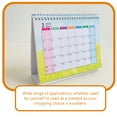 Full Year Calendar Small Desk Calendar Standing Calendar Desk Calendar