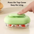 thumbnail image 4 of Binmer Household Ice Making With Automatic Storage Integrated Capacity Pressing Ice Tray With 6 Cavities, 4 of 7