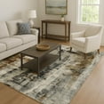 thumbnail image 7 of Addison Rugs Mayfield Premium Machine Washable Transitional Abstract Taupe Rectangle Rug, 3' x 5', 7 of 7