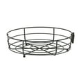 thumbnail image 5 of Gibson Home Two-Tier Fruit Basket with Banana Hanger – Black Metal Countertop Produce Stand – Kitchen Storage Organizer for Apples, Oranges, Bananas – Durable Iron Wire Frame, 5 of 8