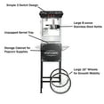 thumbnail image 3 of Great Northern â€œFoundationâ€ Full Popcorn Popper Machine w/ Cart (8 oz, Black), 3 of 6