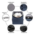 thumbnail image 4 of X-ZONE PET Dog Booster Car Seat/Pet Bed at Home, with Pockets and Carrying caseEasy Storage and Portable, 4 of 5