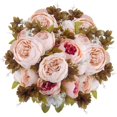 thumbnail image 1 of Ramo de peonías artificiales Vintage, flores de boda de seda, flores falsas, decoración para fiestas en casa y festivales Namotu CZJJ-HQ21-6, 1 of 6