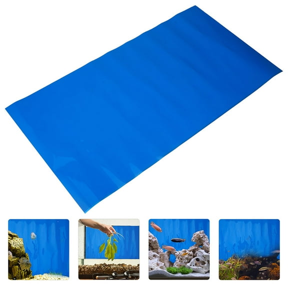 LOLIPPYY PVC Aquarium Background Film Thick Paper 1 Piece for Fish Tank Decoration