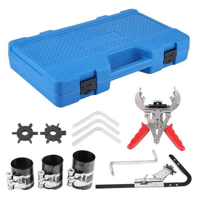 Juego de herramientas de servicio para anillos de pistón, limpieza de trinquete de motor, expansor, compresor
