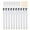 3mm, variant on 10Pieces Reusable Paint Marker Pen Refillable Acrylic Inks Markers For Art Craft And Industrial Use Transparent Design With Leak Proof Tips