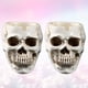 thumbnail image 5 of Resina Skull Decor Skeleton Ashtray Regalos de cumpleaños para las mujeres Regalo Assery Festival Accesorios Aprendizaje y Educación Juguetes 2 piezas Inevent HA011465-00B, 5 of 7