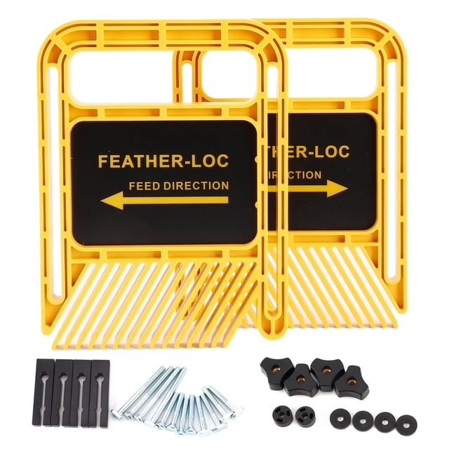 Featherboardfor Table de Routeur, Planche de Plumes de Travail du Bois Ensemble de Planches de Plumes de Travail du Bois Kit d'Outils de Travail du Bois