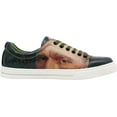 thumbnail image 2 of Dogo Vegan Leather Sneakers for Women - Handmade and Unique Fashion Sneakers for Women, Vincent van Gogh Self Portrait Design, Size 6, 2 of 5
