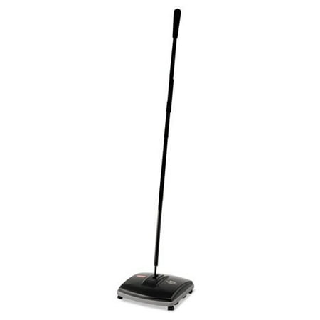 RUBBERMAID FG421288BLA Manual Floor and Carpet Sweeper,6-1/2
