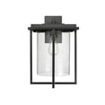 thumbnail image 2 of Millennium Lighting  Adair 1 Light 14.125 inch Outdoor Wall Sconce in Powder Coat Black 14 Inch, 2 of 5