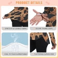 thumbnail image 4 of FORMRS Womens Long Sleeve Shirts UPF 50+ Sun Protection Quick Dry Fishing Hiking Tops, Size S-2XL, Leopard Pattern, 4 of 8