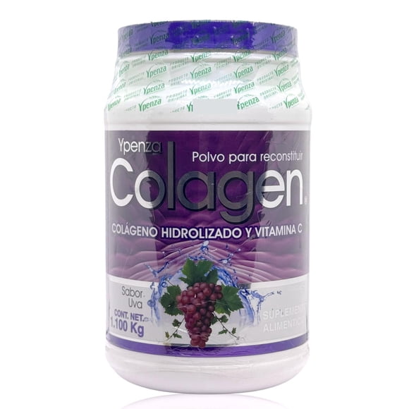 Colageno Hidrolizado 100% Puro Vit C Uva 1.1 kg Ypenza