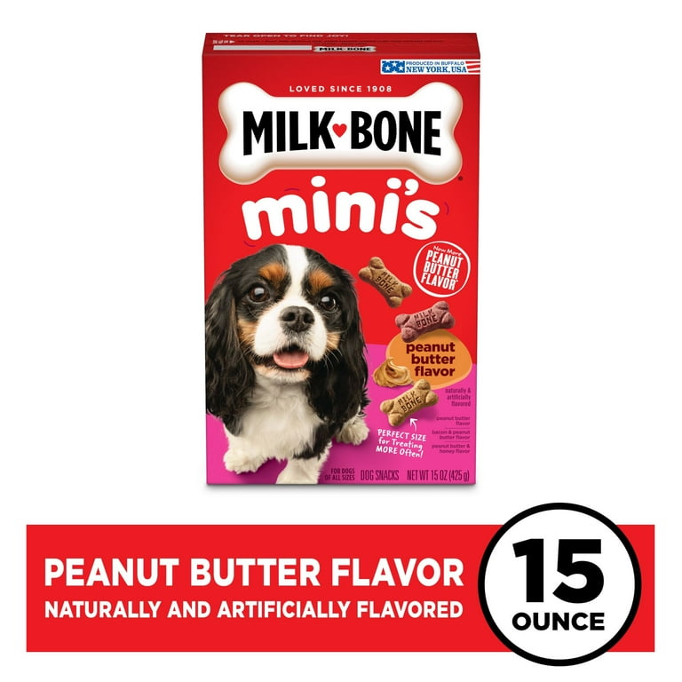 Milk bone mini peanut butter hotsell