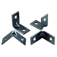 thumbnail image 1 of Support de Porte 11695 pour Utilisation avec Portes Intérieures; Incliné à 90 Degrés; 4 Pcs; Non Pliable; en Forme de L; avec Vis de Montage, 1 of 3